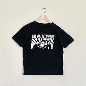 The Wallflowers Group Graphic Black & White Band T Shirt Adult size Medium